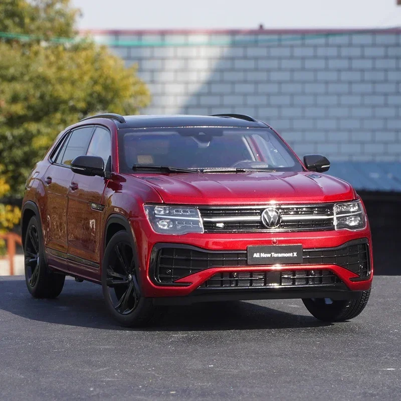 

1:18 оригинальный Saic, новый способ на X Teramont 2022, имитация сплава, модель автомобиля, коллекция игрушек, подарки