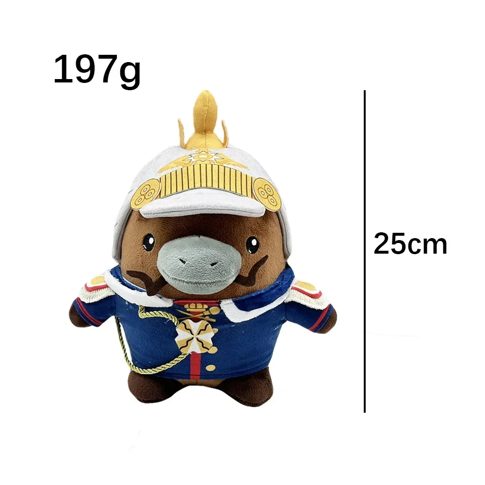 9.8inch Hearts of Iron Kaiser Platypus Plush Toy Dolls Cartoon Stuffed Soft Toy Game Enthusiasts Collect Gift