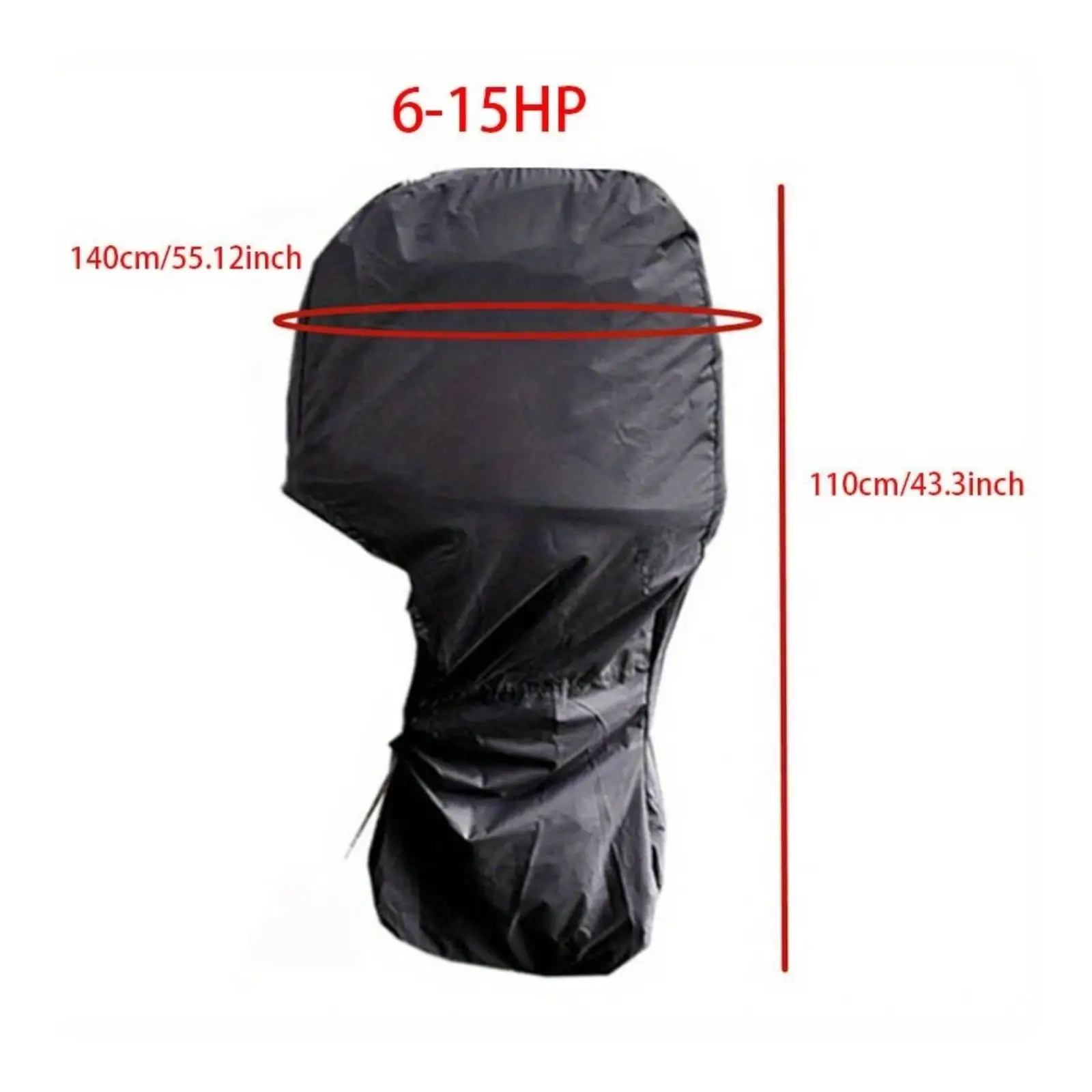 Outboard Motor Cover Waterproof Outboard Engine Cover Dustproof Cowling for Boat Owners, Dock