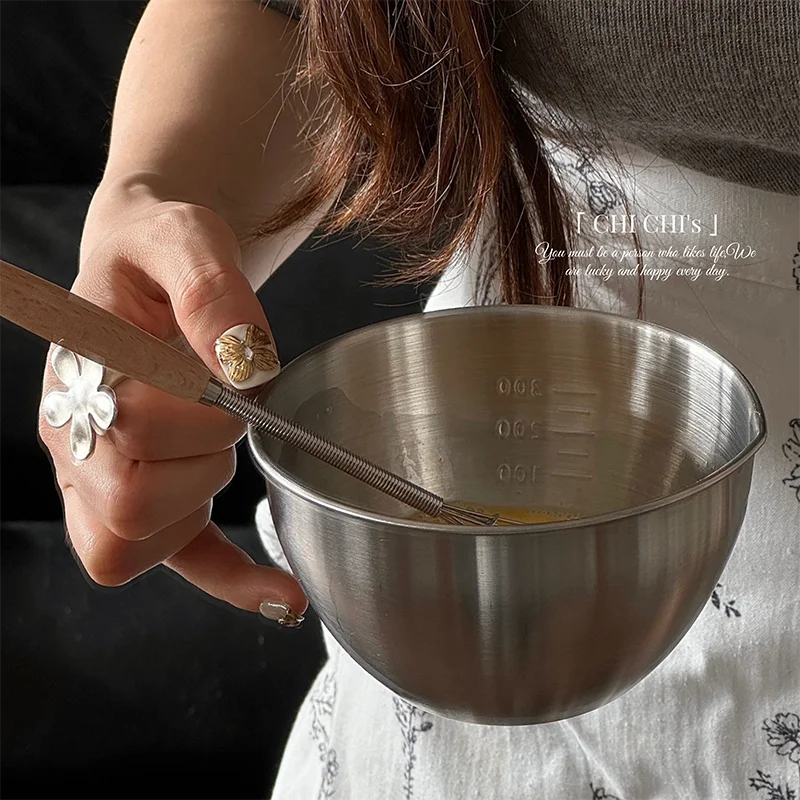 وعاء قياس وخلط من الفولاذ المق - مراجعة Kitchen Baking Bowls وسعره