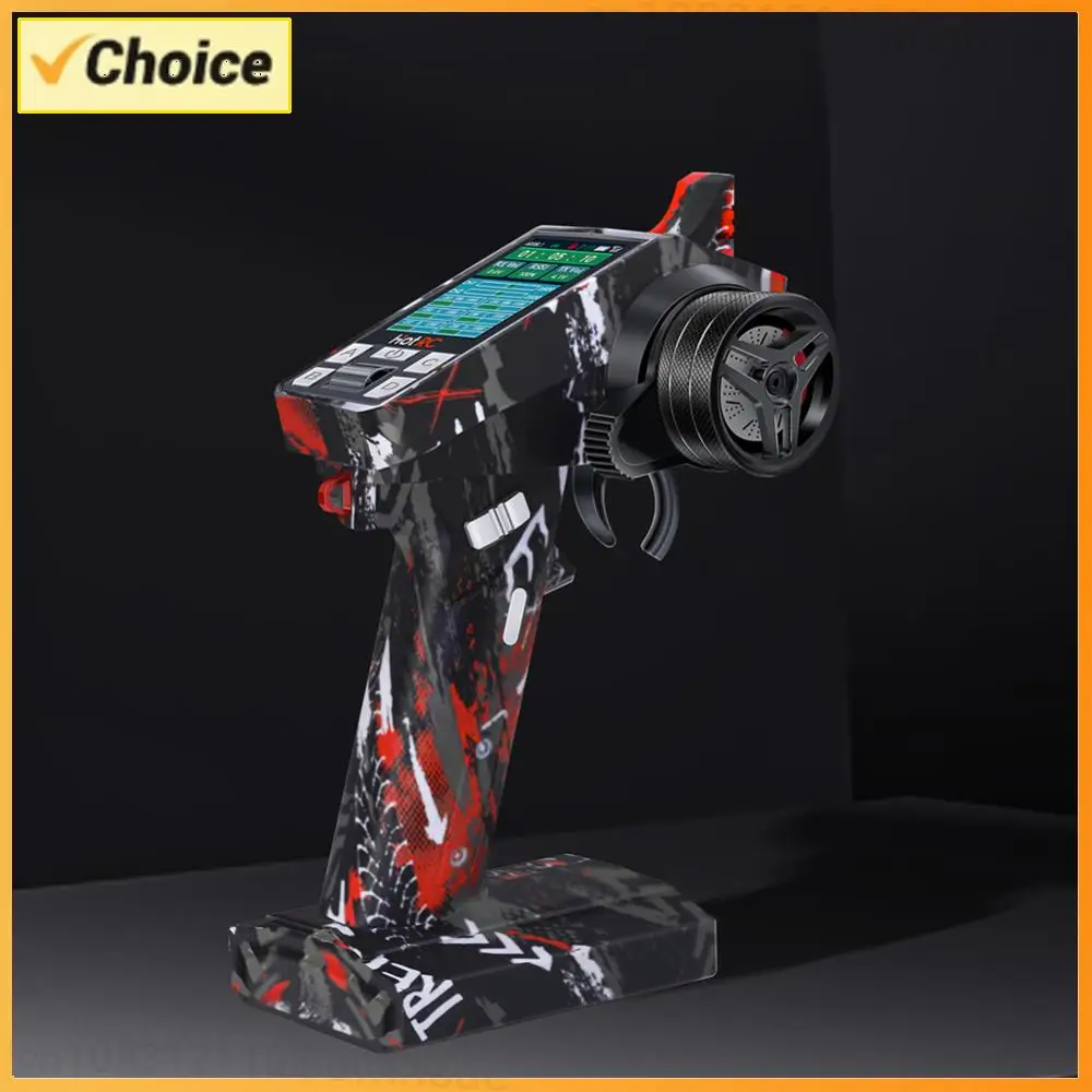 

8-канальный пульт дистанционного управления с экраном, 2.4G RC передатчик и приемник для моделей автомобилей и кораблей, для дрифта и скалолазания