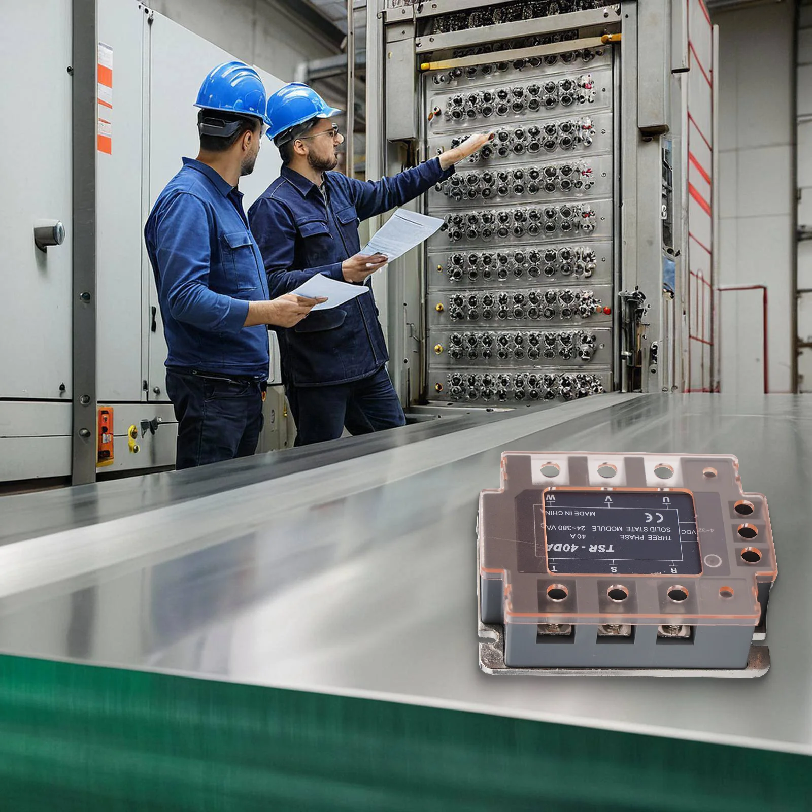 TSR-40DA State Relay State Relay High Temperature Pure Copper Terminal Three-phase Solid State Relay Practical