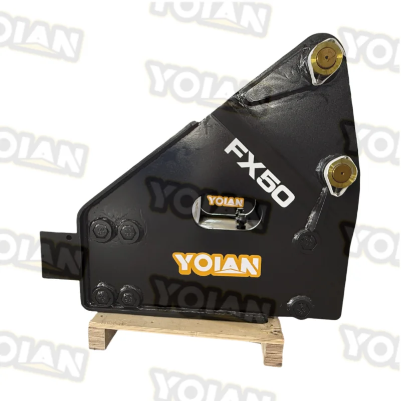 بائع الذهب 30-35 طن قواطع هيدروليكية سحق المطرقة أجزاء آلات البناء للحفارة مادة الحديد جديدة ومستعملة C