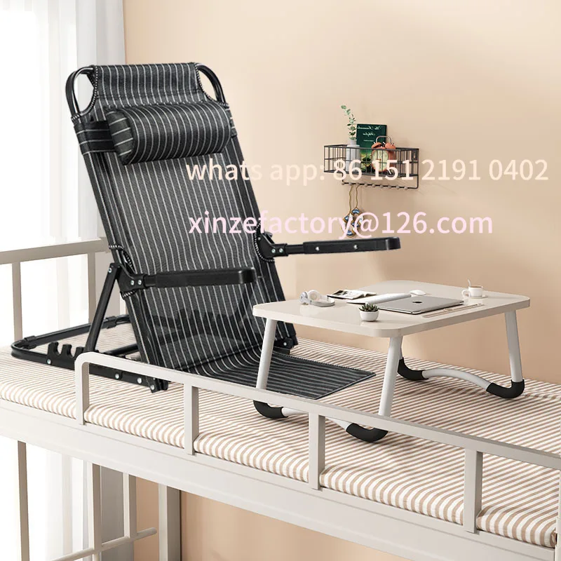 Customizable Adjustable Lazy Sofa Support for Dormitor Multi-Position Bed Recliner Chair- Foldable