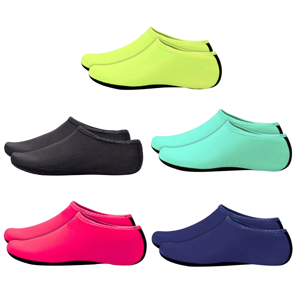 Water Shoes Beach Sandals Upstream Barefoot Water Sports Solid Color Non-slip Shoes Unisex Swimming Diving Socks