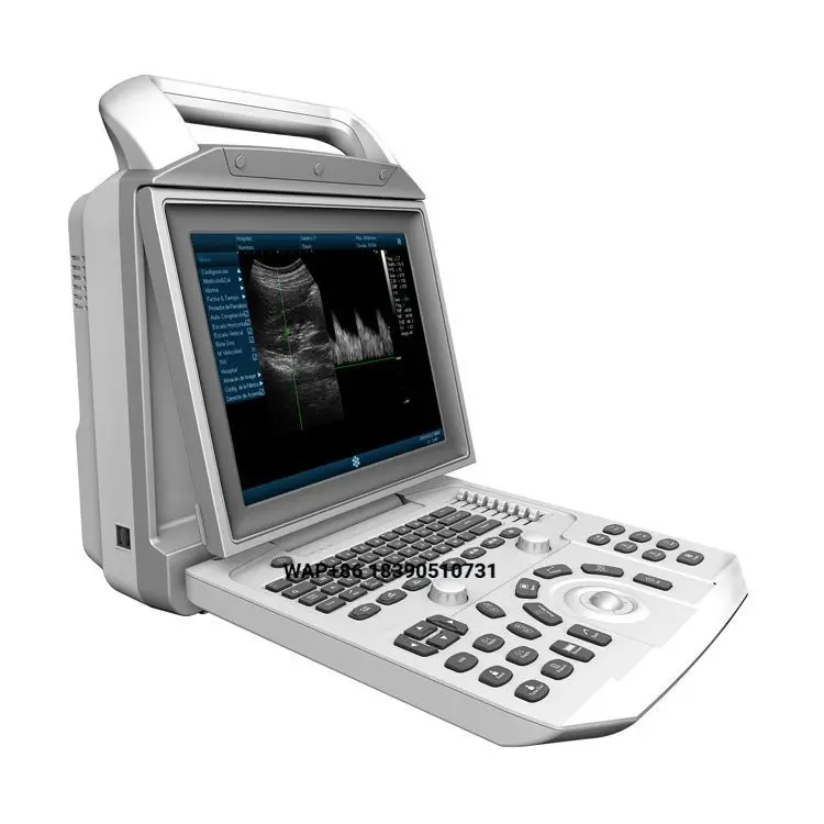 Black and White Clinical and Veterinary Ultrasound System for Veterinary Pet Animals, the most advanced and ec