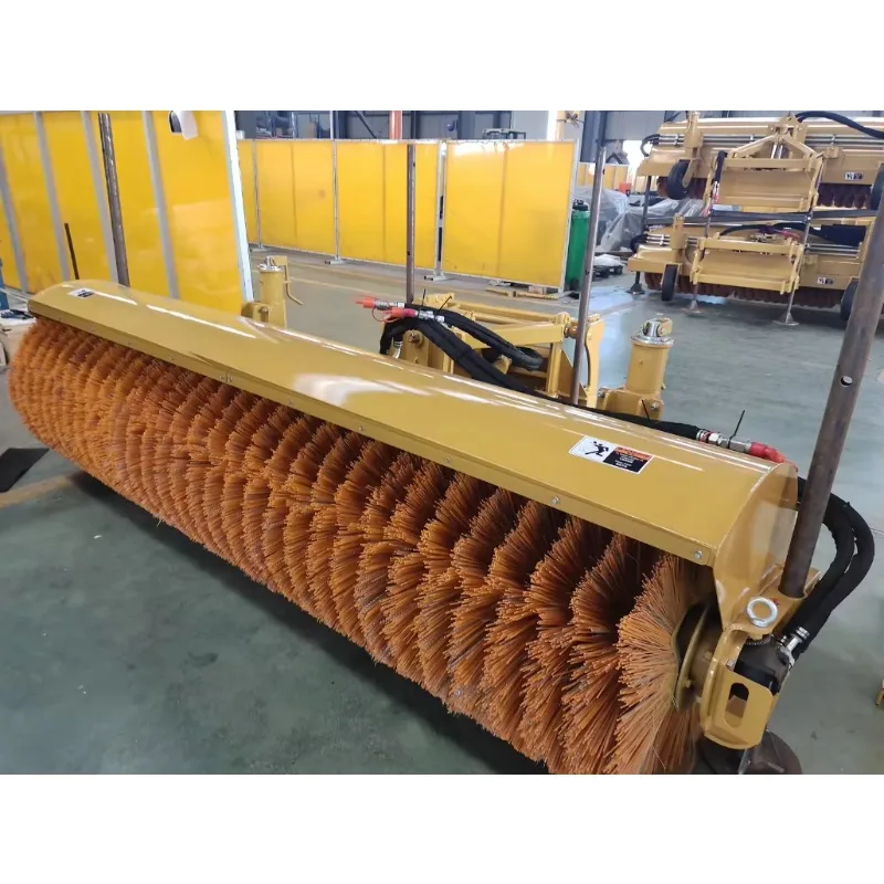 Direct Manufacturer Sells Durable Polypropylene Wire Wafer Rotary Sweeper Brush For Frozen Institutional Paths