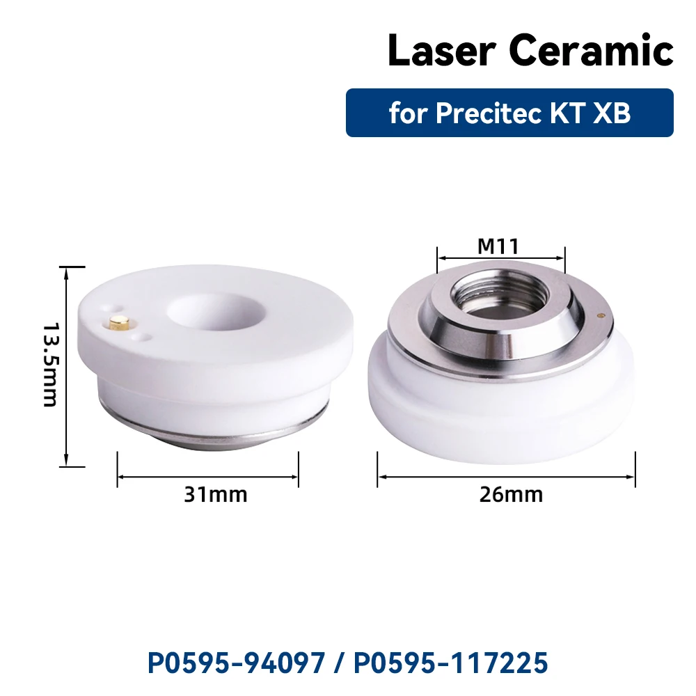 Axrayser OEM Precitec Laser Keramikdüsenhalter D31 M11 KT XB P0595-94097 für Precitec Procutter 2.0 Laserkopf – Detail 4