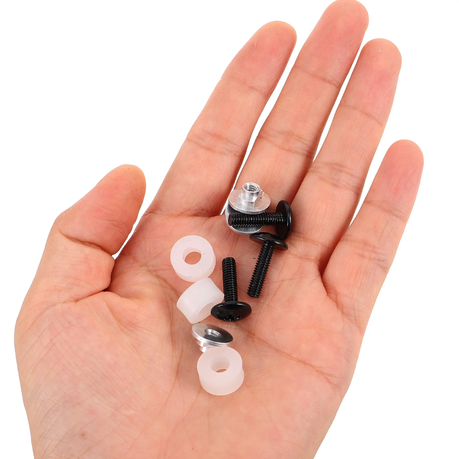 

1 комплект винтов для хоккейного козырька M4, сменные цилиндрические шайбы, высокоточный ремонтный комплект для хоккейного ролика, спортивный козырек