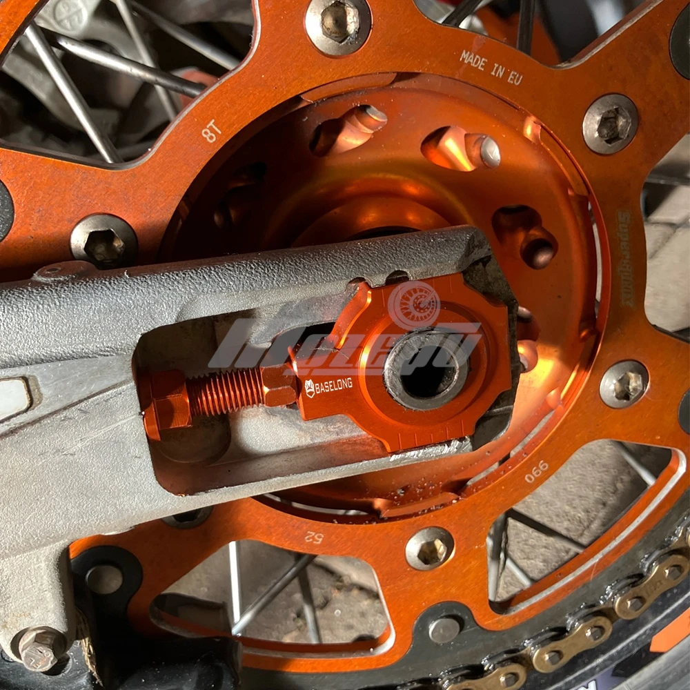 FOR K-T-M Duke 125 200 250 All Years Duke390 390 DUKE 2011-2024 2025 2026 Motorcycle Accessories Rear Axle Blocks Chain Adjuster