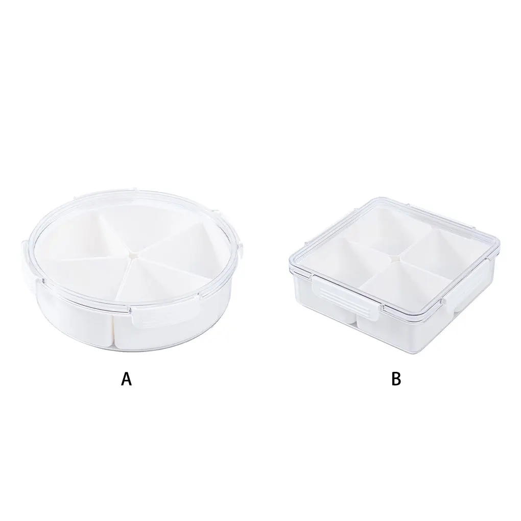 

Easy To Clean Snack Dish Suitable For All Occasions Convenient Storage Divided Serving Tray Safe