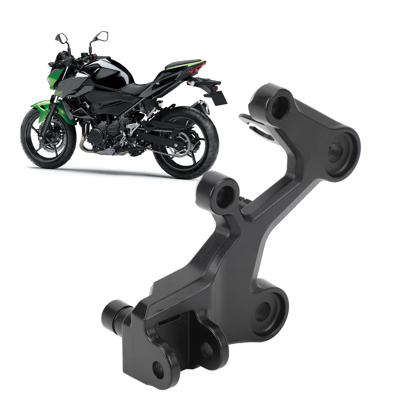 الجبهة مسند القدمين دواسة الوتد قوس الألومنيوم الصدأ برهان الكراك مقاومة القدم دواسة الوتد قوس جبل للدراجات النارية الجانب الأيمن #1