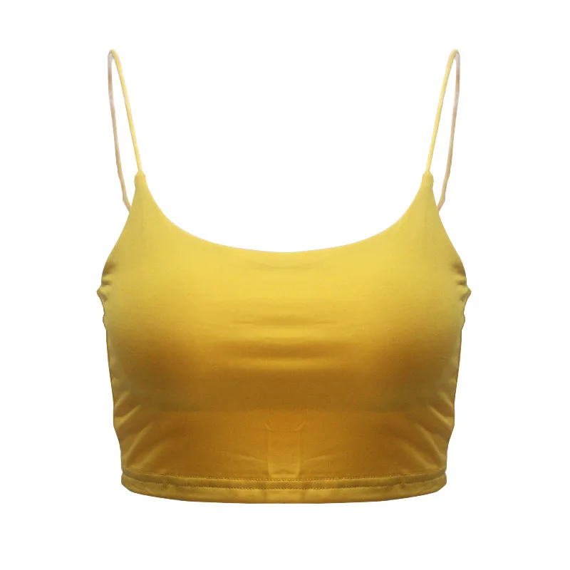 المرأة الصيف عارية الذراعين بروتيل مثير تانك القمم الأسود الرسن المحاصيل القمم موضة عادية صديرية دائرية الإناث أكمام اقتصاص سترة