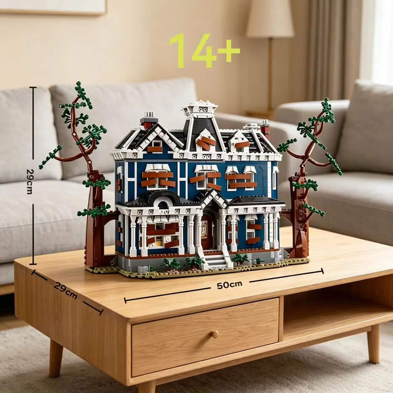 2026 Popular Movies 2593 Creel House Building Blocks, Model Sets, Toys, Adult Birthday Gifts