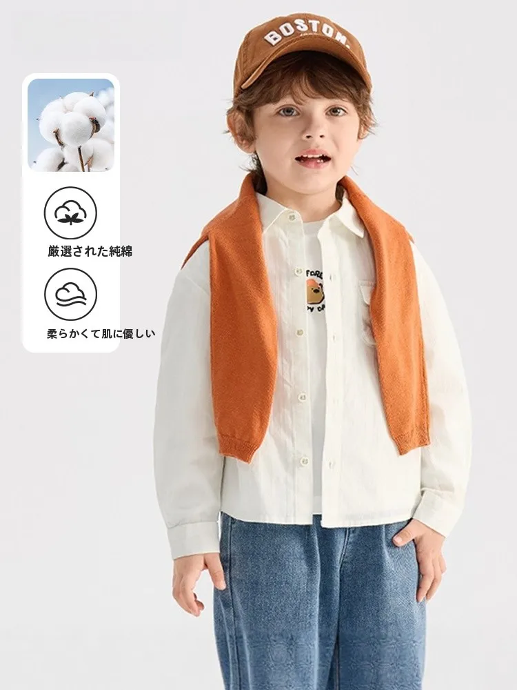 boys'-cotton-irt-spring-autumn-white-pure-cotton-children's-clothing-trendy-kids'-spring-summer-autumn-winter-faion