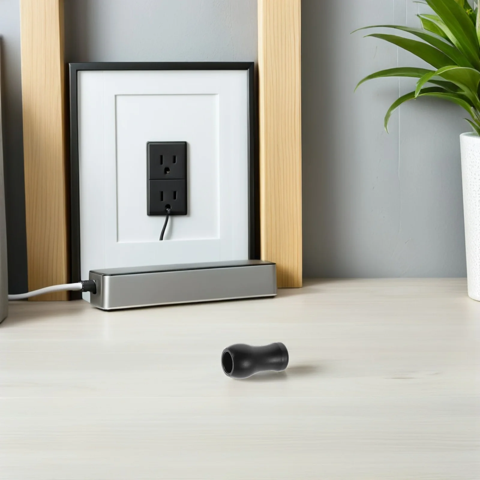 

10Pcs Curtain Cord Ends - Black Plastic Blind Pull Cord Knobs for Window Blinds Shades Replacement Parts Smooth Rope Tassel