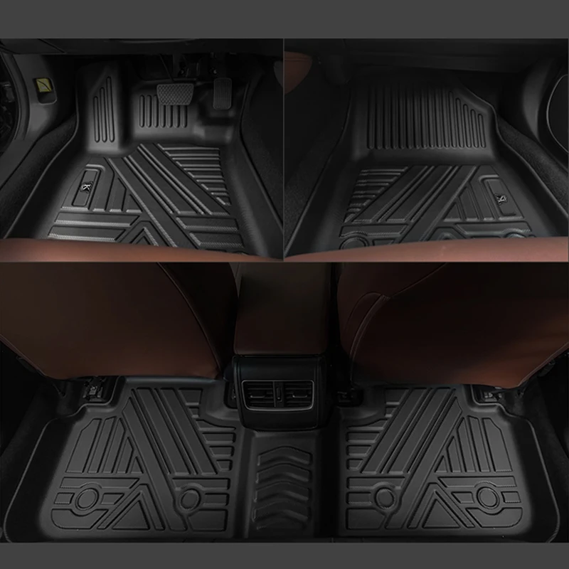3D Waterproof TPE Car Floor Mat Set 4pcs For Land Rover Defender 90/110/Discovery 5/Range Rover Sport Evoque Vogue 2020-2025