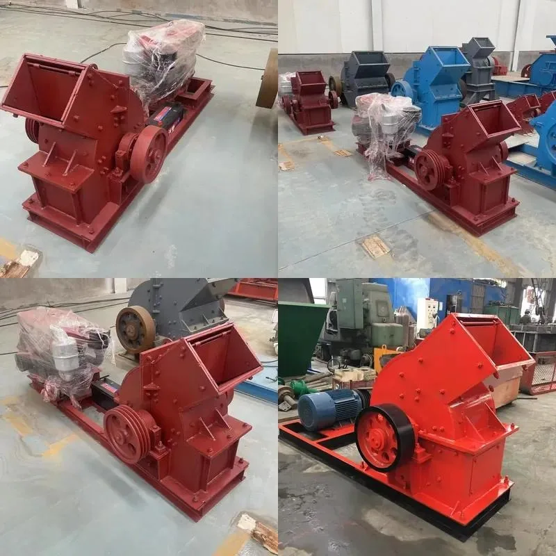 400x300 Portable Hammer Crusher Small Rock Gold Ore Stone Primary Crushing Mining