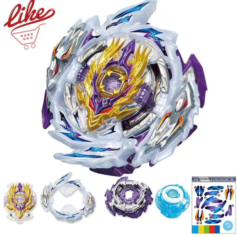 

Laike Superking Single B-168 Rage Longinus Spinning Top B168 without Launcher Kids Toys for Children