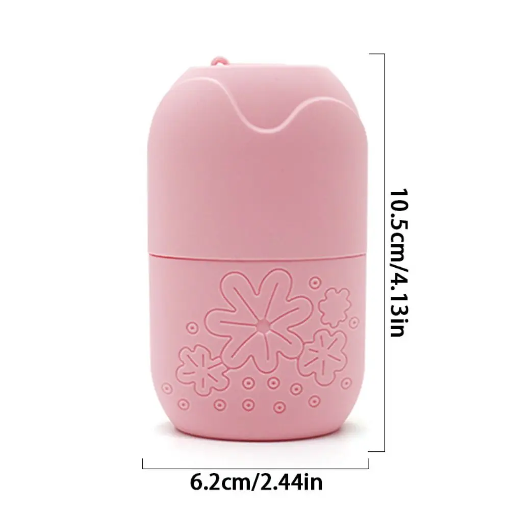 Rodillo de hielo de silicona mejorado para belleza facial, herramientas para el cuidado de la piel, masajeador Facial de estiramiento Facial, bandejas de cubitos de hielo reutilizables para ojos y cuello