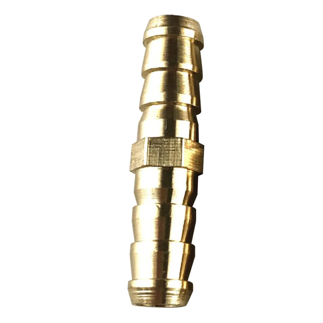 12Pcs 8mm to 10mm Straight Brass Hose Barb Fitting Reducer Coupler Adapters Connectors