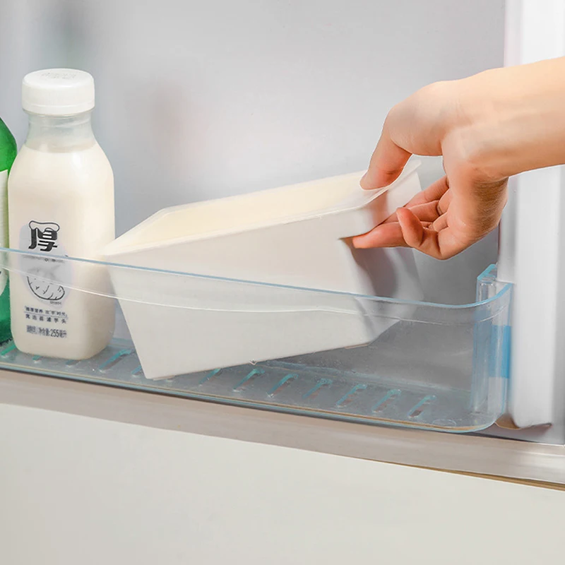 1PC Butter Box Cheese Rectangular Preservation Box With Lid Spatula Butter Storage Box Fridge Organizer Bread Box Container