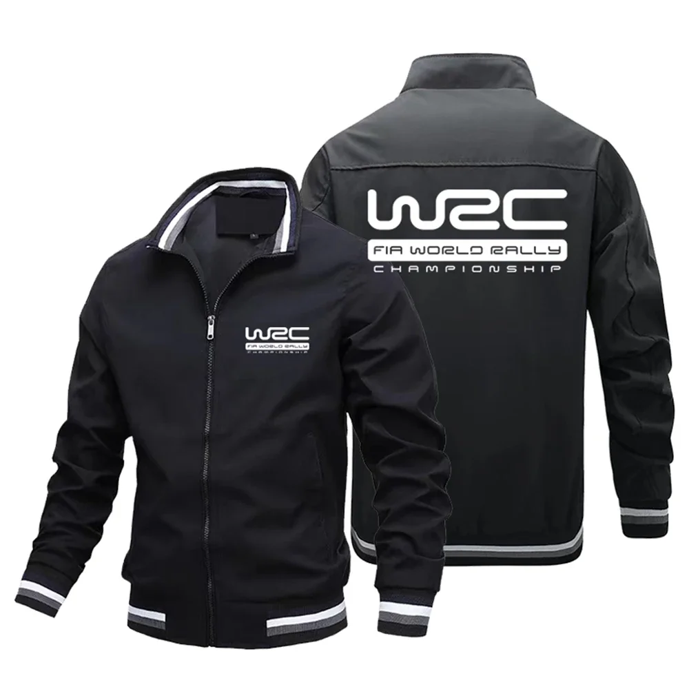 Spring World Rally Championship WRC Printed Jacket, Fashionable Men\'s Baseball Suit, Outdoor Leisure Rally Car, Lightweight Raci