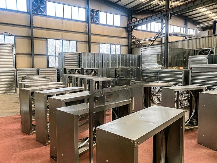 Hot Sales 44 Inch 5000 Cfm Metal 6 Iron Blades Ventilation Factory Chicken House Exhaust Fan Industrial Solar Attic Exhaust Fan