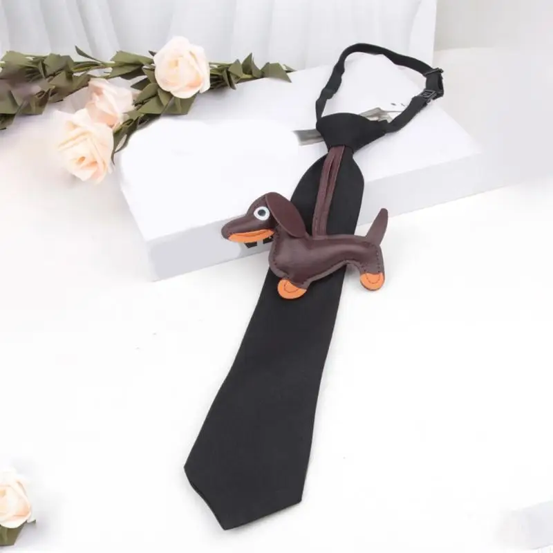 

Whimsical Dachshund Printed Tie Stylish Accessory for Work or Celebrations