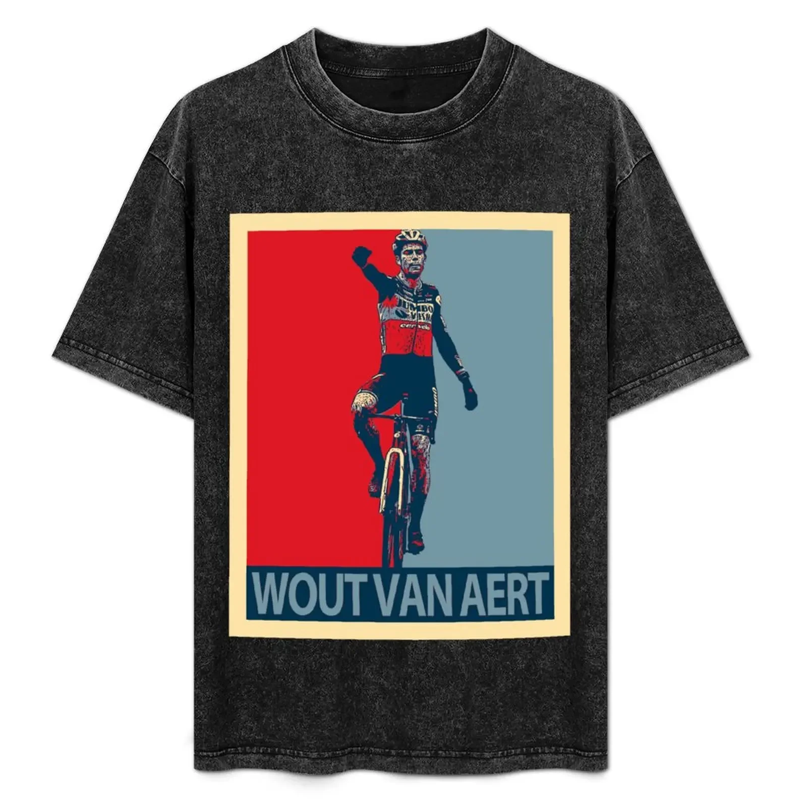 

wout van aert T-Shirt Breathable Sportswear T-Shirt for Men