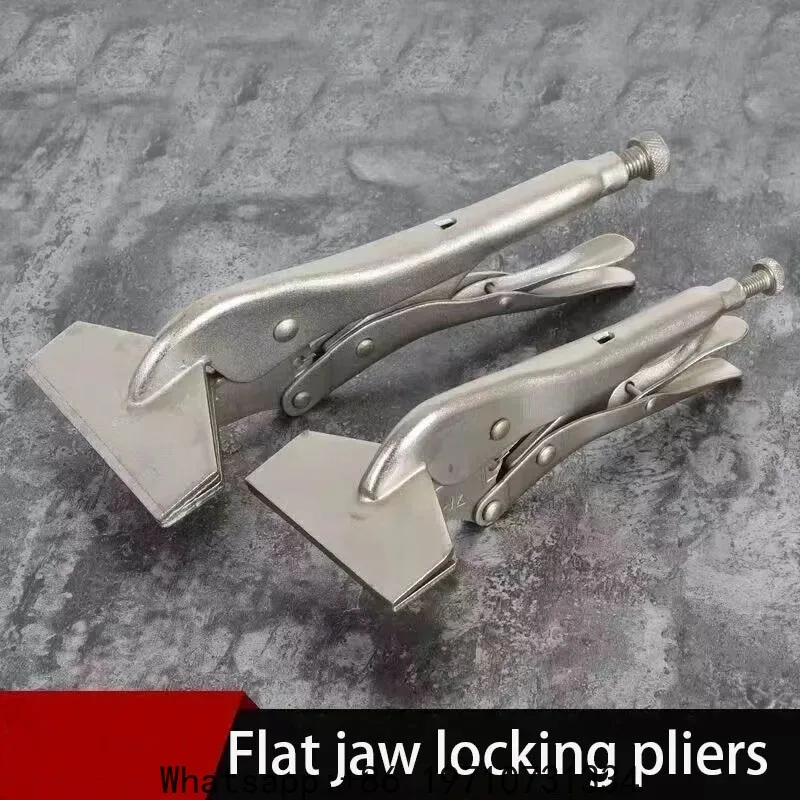 

8~10 Inch Locking Sheet Metal Clamps Welding Locking Pliers Adjustable Opening Woodworking Professional Hand Tools Pliers