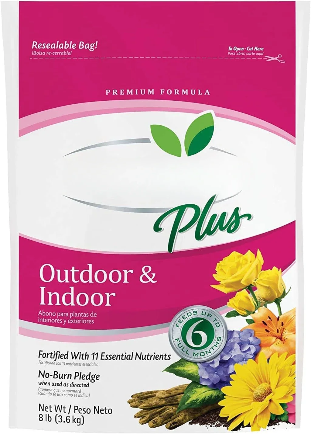 Smart-Release Plant Food Plus Outdoor & Indoor, 8 lb.