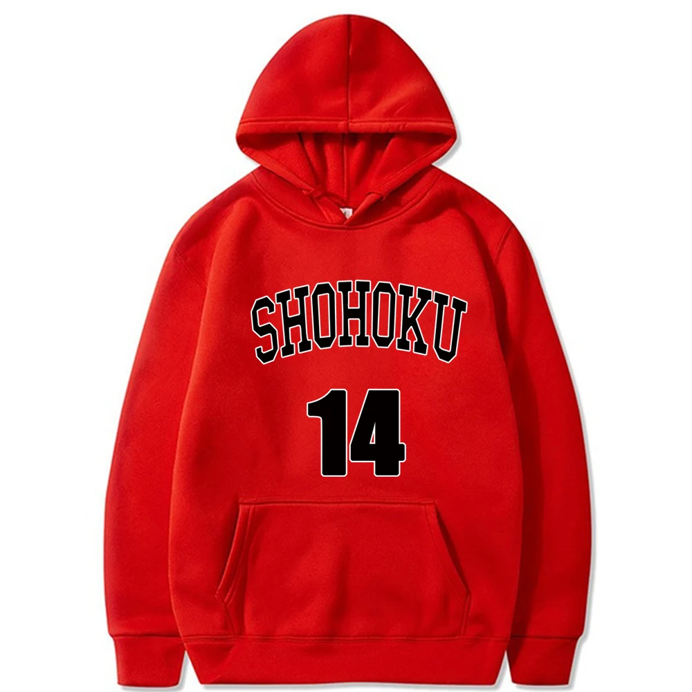 2023 Anime Slam Dunk Hoodies Fashion Cosplay Pullover Unisex Harajuku Hip Hop Sweatshirt Casual Daily Autumn and Winter Cloth