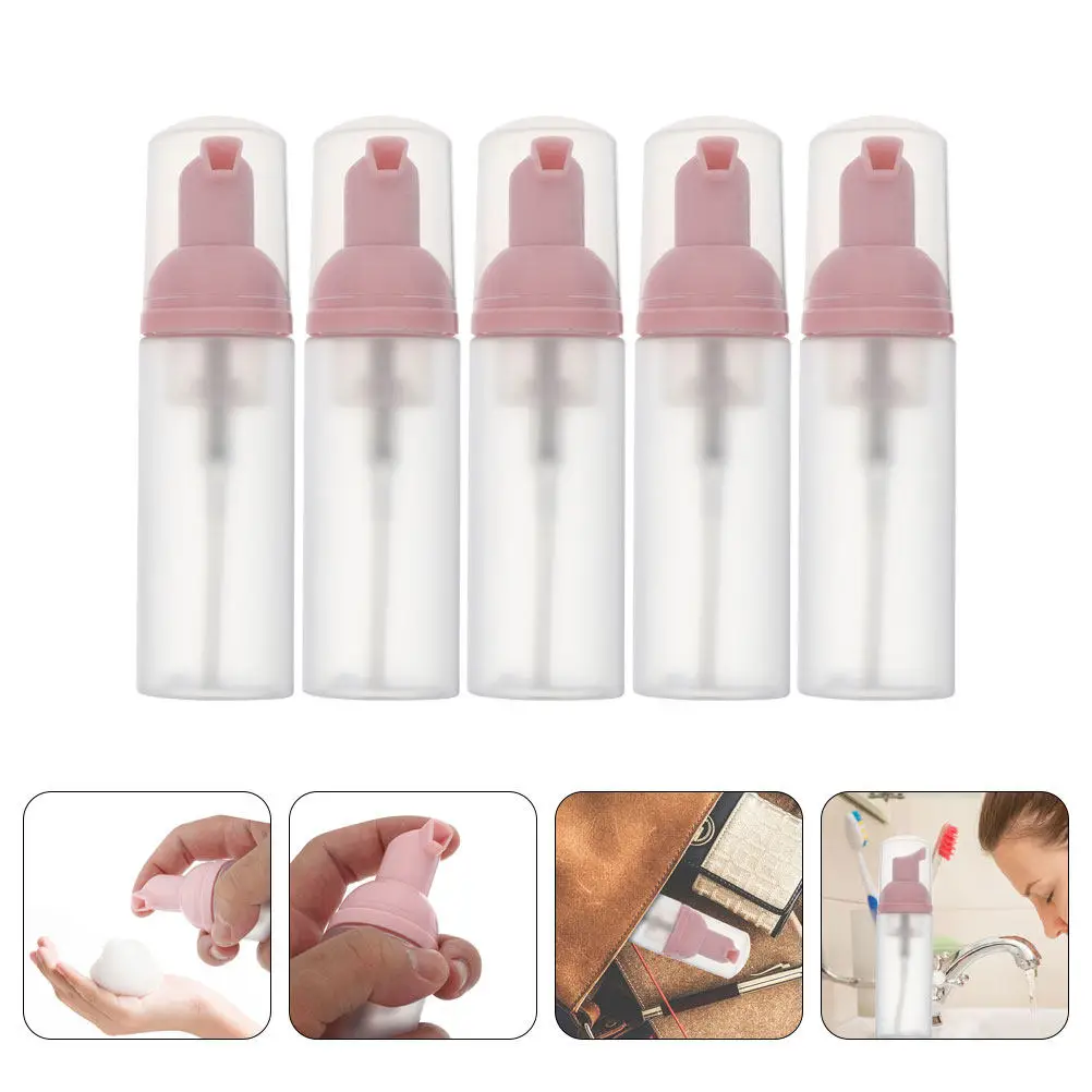 

Набор из 5 многофункциональных пенообразующих бутылок: прочные, практичные, для ванны, путешествий, подарков друзьям и семье