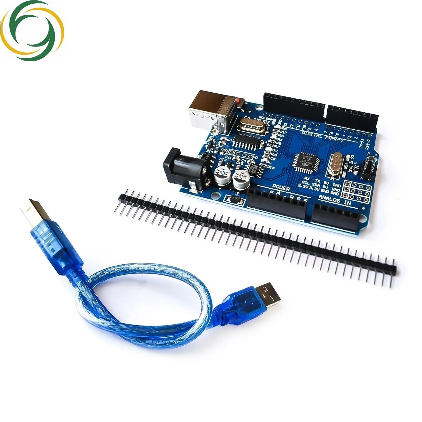 For UNO R3 Development Board ATMEGA328P CH340 / ATEGA16U2 Compatible For Arduino with Cable R3 Proto Shield Expansion Board