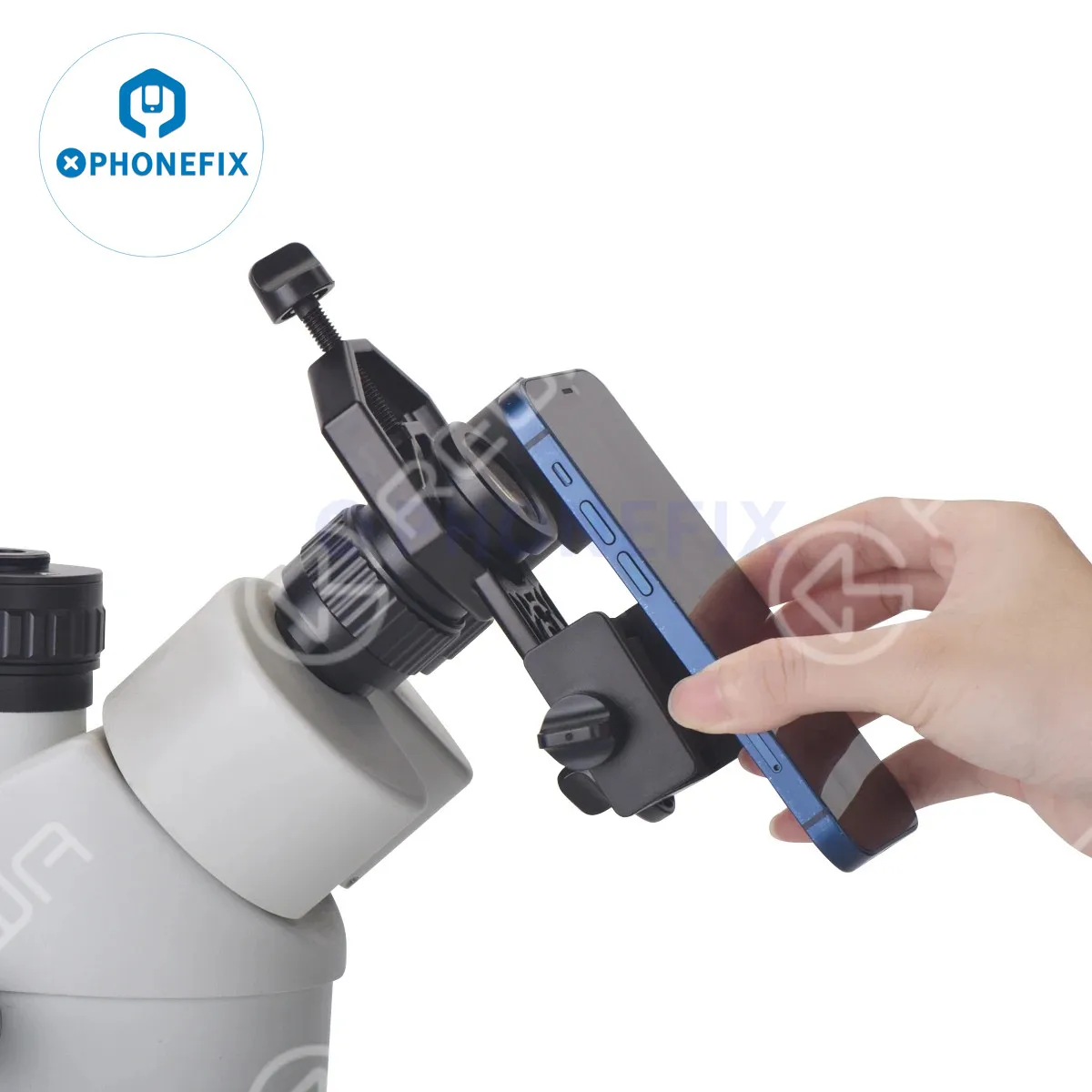 Universal Mobile Phone Holder Microscope Phone Photographing Bracket Cell Phone Video Shooting Stand Microscope Stand Clamp