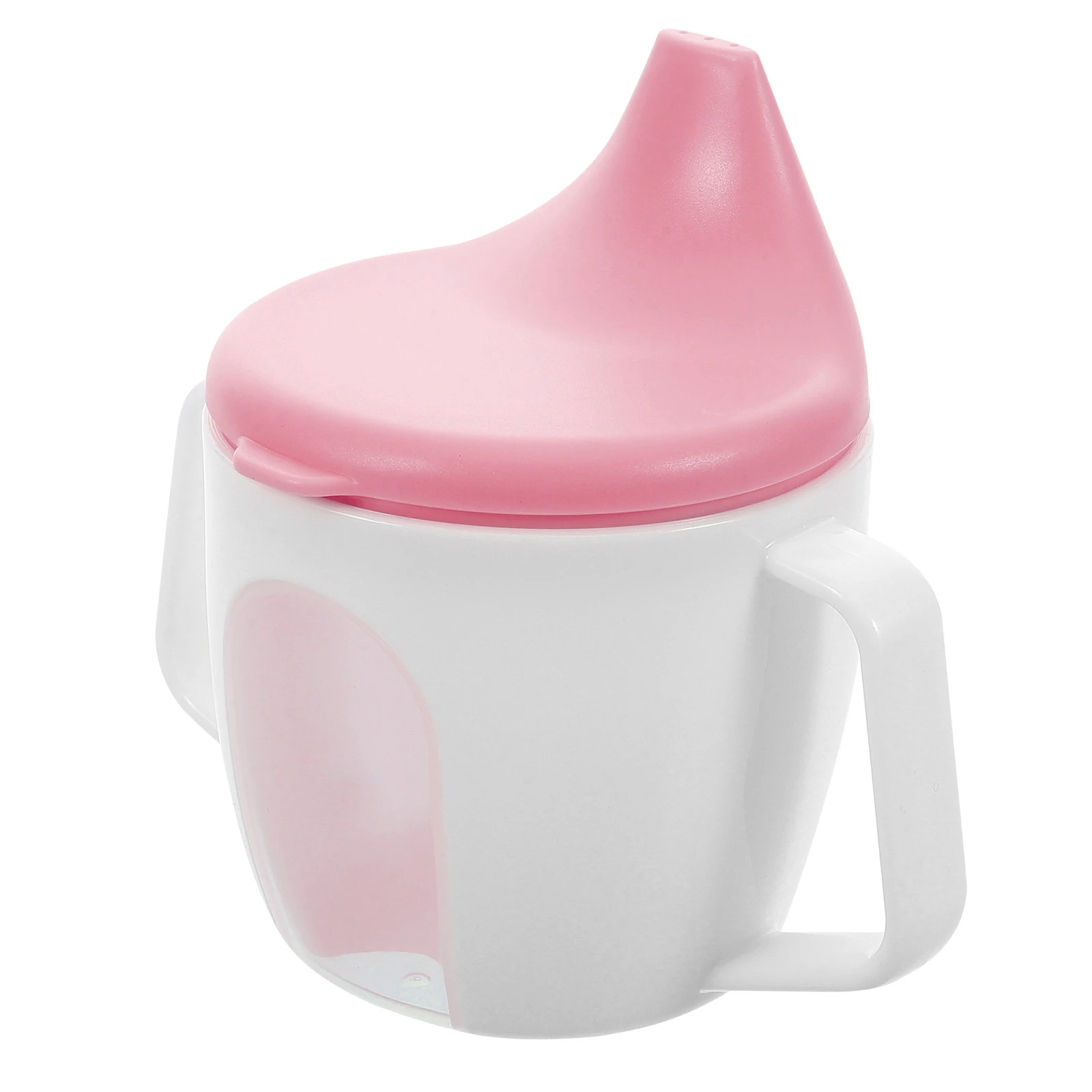 

Infant Toddler Duck Bill Sippy Cup with Handle and Scale Newborn Feeding Bottle Kids Travel Tableware Toddler Drinking Bottle