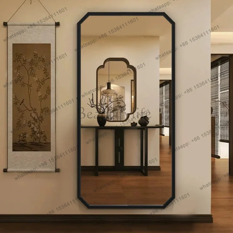 LD Aesthetic Living Room Mirror Modern Decoration Vanity Long Nordic Full Body Mirror Makeup Luxury Spiegel Wand Home