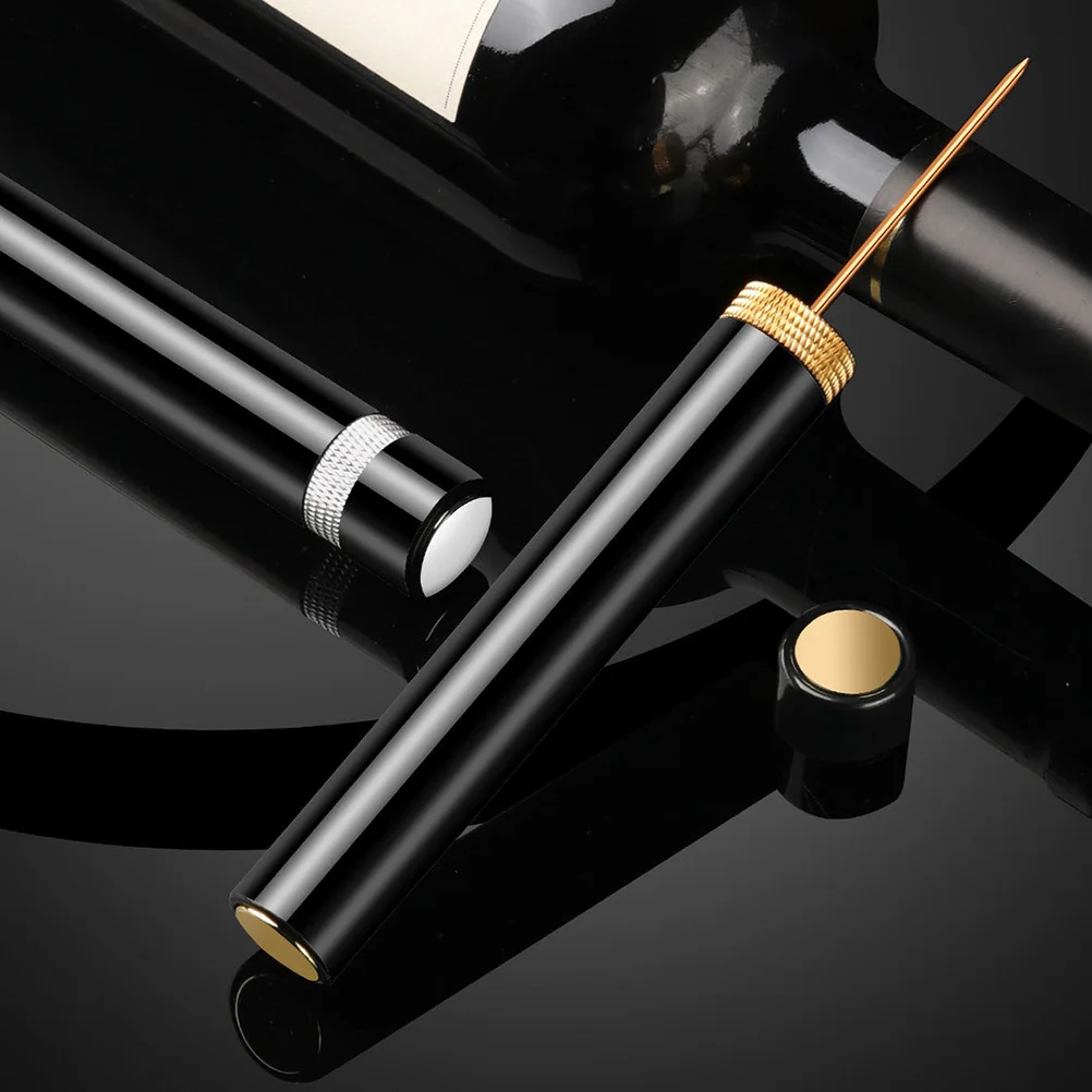 

1Pcs Wine Bottle Opener Air Pressure Manual Stainless Steel Home Bar Accessory Air Pressure Opener Useful Wine Openers