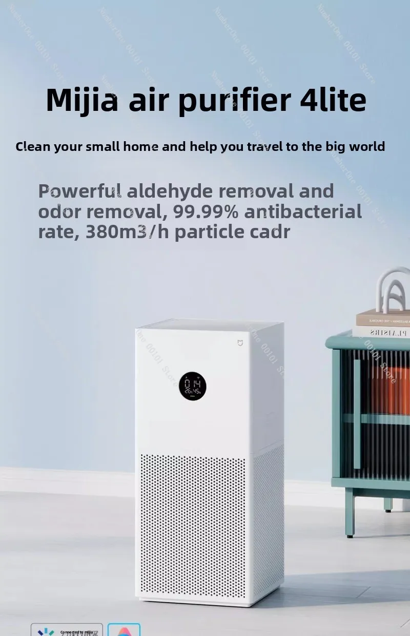 Touch Display Smart Air Purifier | Ideal for Home, Bedroom, and Office Use