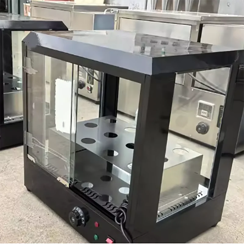 Commercial Bakery Pizza Cone Maker Machine 110v 220v Pizza cone   display cabinet