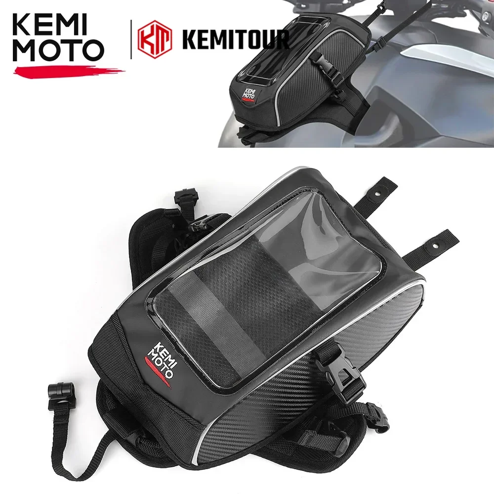 

Ryker KEMIMOTO 1680D Ryker Gas Tank Bag Tank Bag 219400762 for Can-am Ryker 600 900 Sport Rally Edition Cell Phone Bag