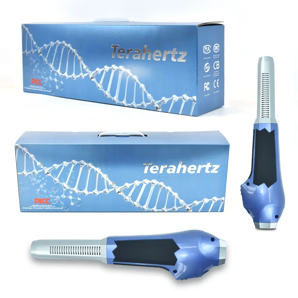 1200W Blue Light Hair Dryer Terahertz Cell Physiotherapy Blower Massage Pain Relief Terahertz Therapy Wave Device for Home Use