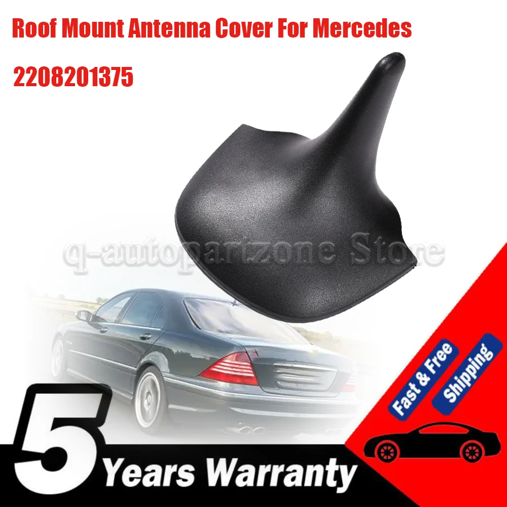 

Для Mercedes W220 S430 S500 S55 AMG S600 крышка антенны 2208201375 GPS-радио антенна база черные автомобильные аксессуары
