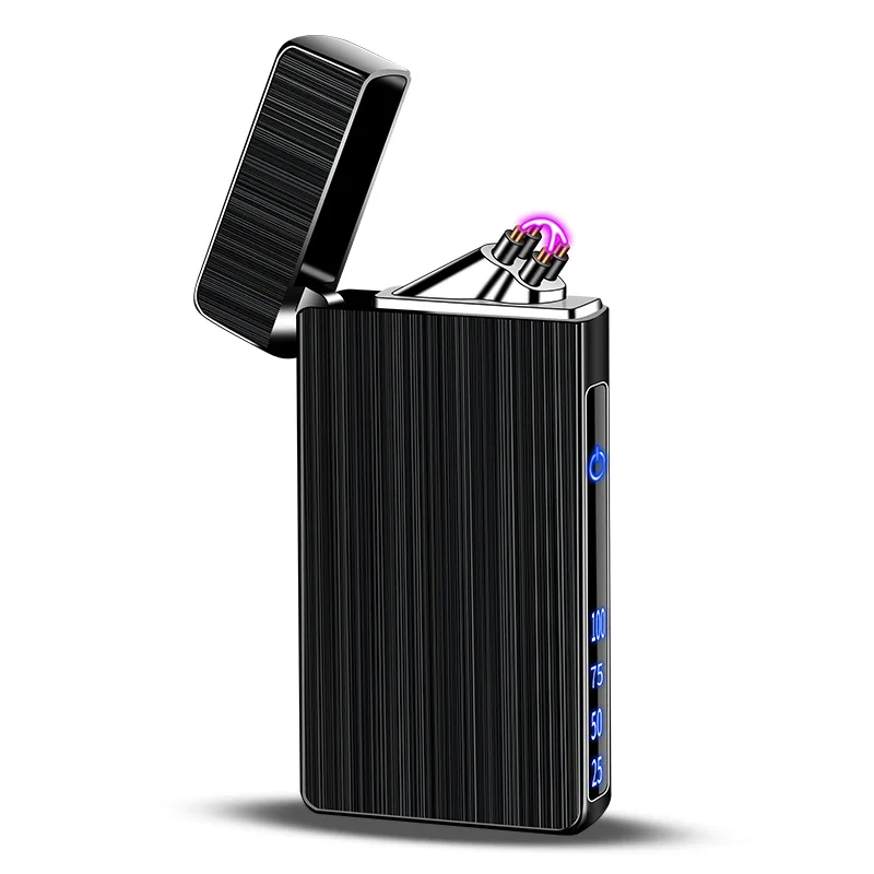 Personalized Intelligent Induction Ignition Charging Lighter, Windproof Arc Pulse Lighter, Cigarette Accessories