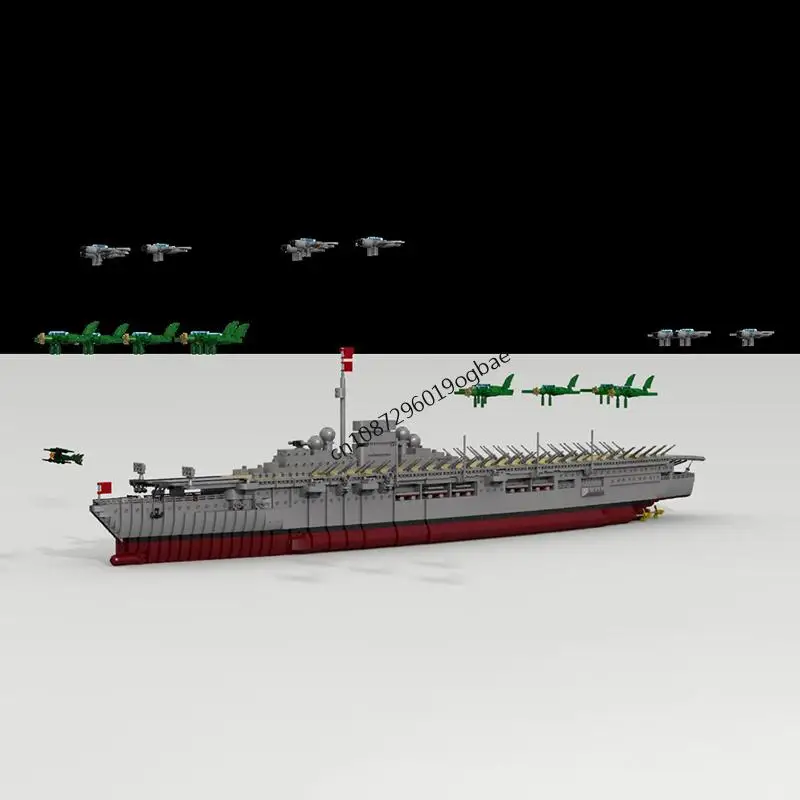 新しい 8537 個 Moc 軍事兵器グラフツェッペリン軍艦モデルカスタムパズル技術 Diy 組み立て子供のおもちゃ男の子ホリデーギフト