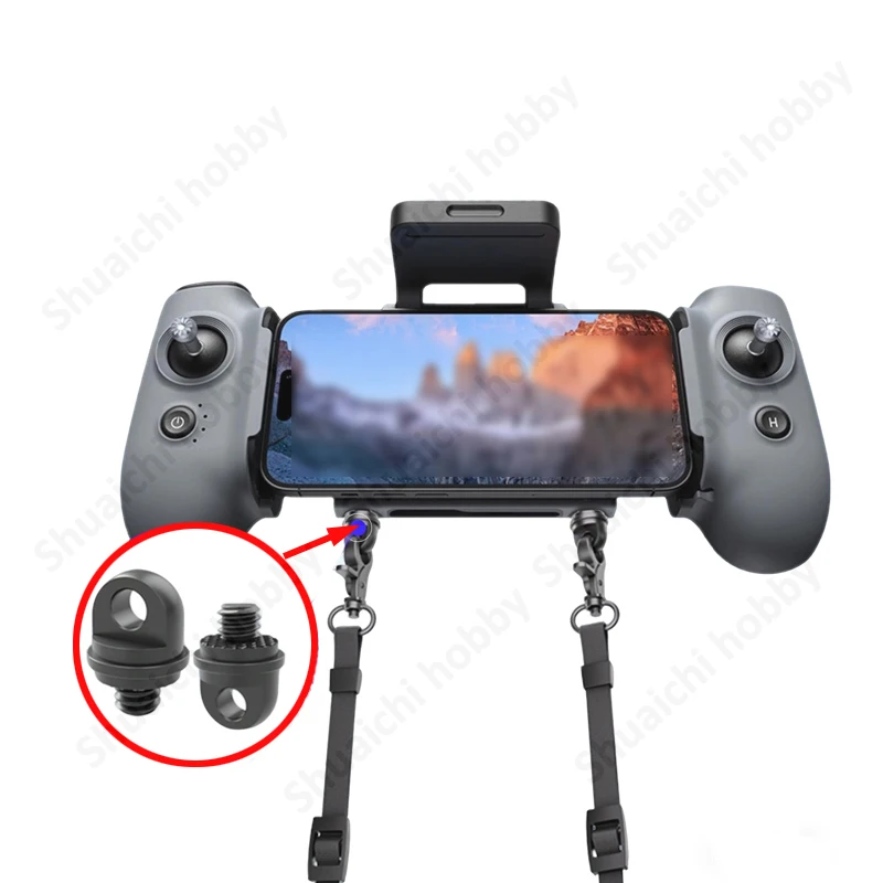 Remote Controller Adjustable Lanyard Stress-Relief Backpack Shoulder Strap Fixing Screw Modified Accessories For Atom 2 RC Drone
