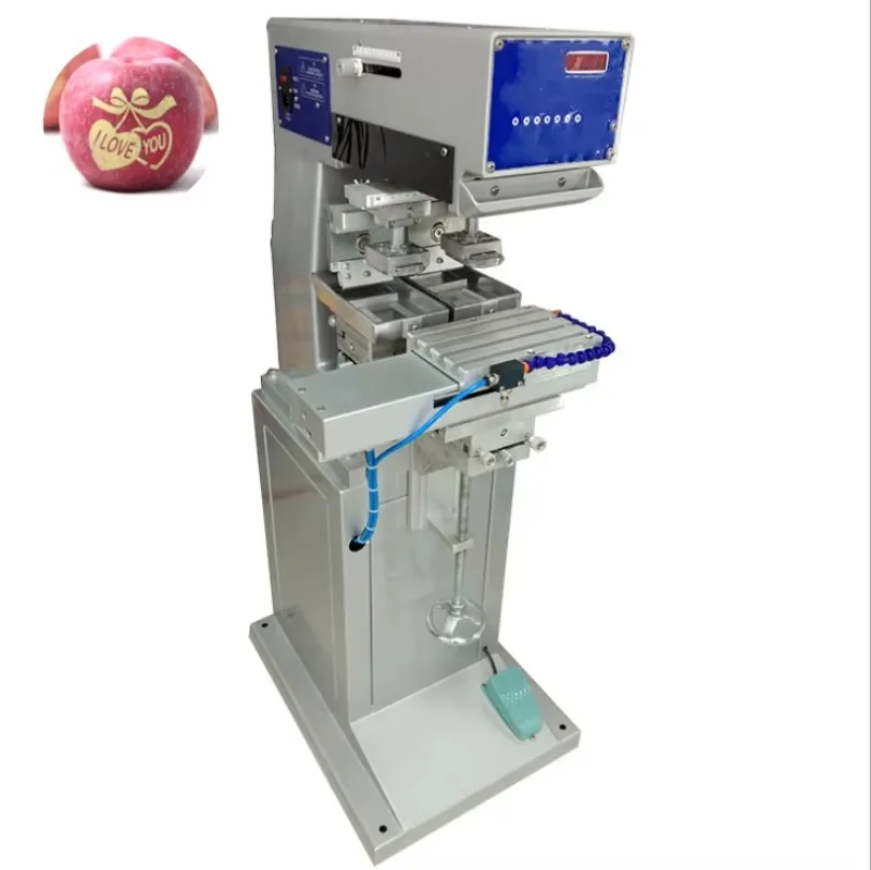 Automatic 2 Color Tampografia Pad Printing Machines for Ceramic Spoon Bowl