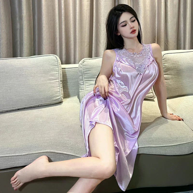 

Sexy Lingerie Sexy Nightgown Home Wear Camisole Lace Pure Erotic Clothing