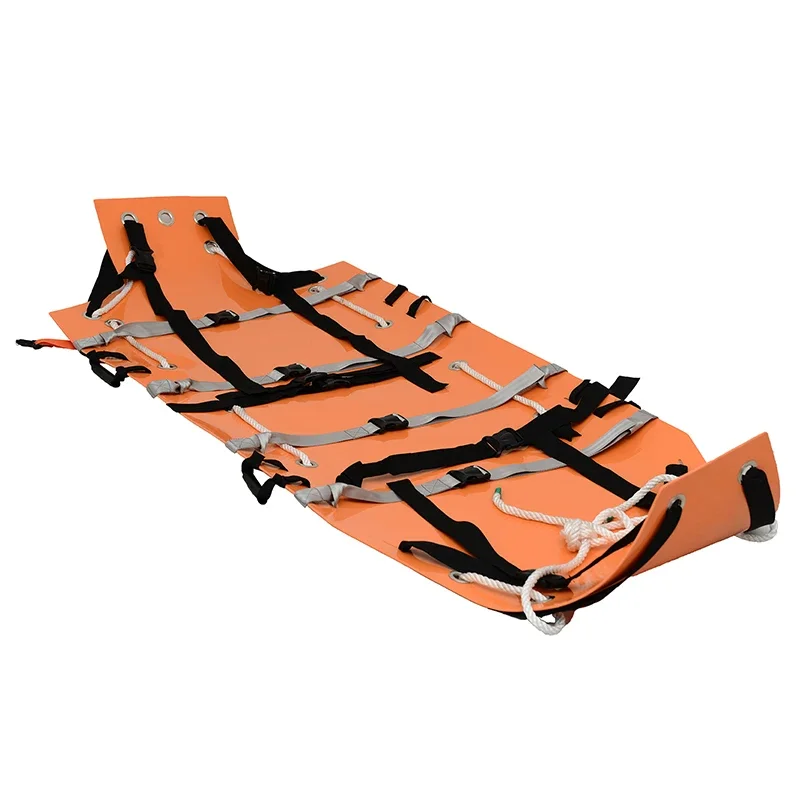 orange roll type EVA multifunctional rescue stretcher